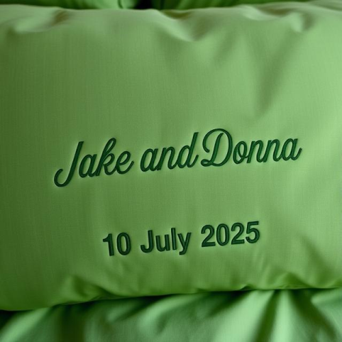 Custom Embroidered Bedding
